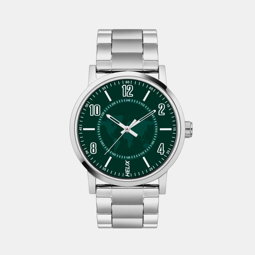 Male Green Analog Stainless Steel Watch TW035HG11
