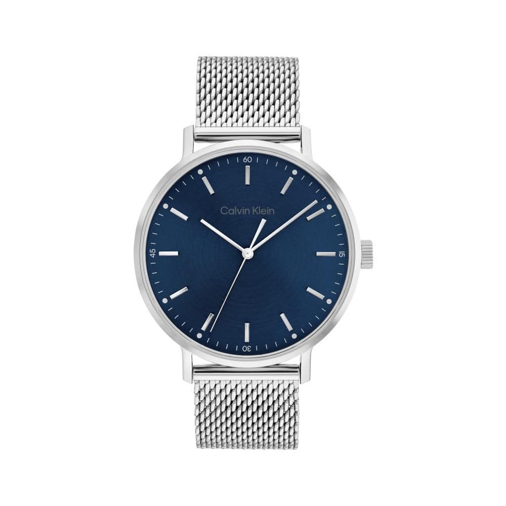 Calvin klein Men Modern Round Blue Watches- - Kamal Watch Company