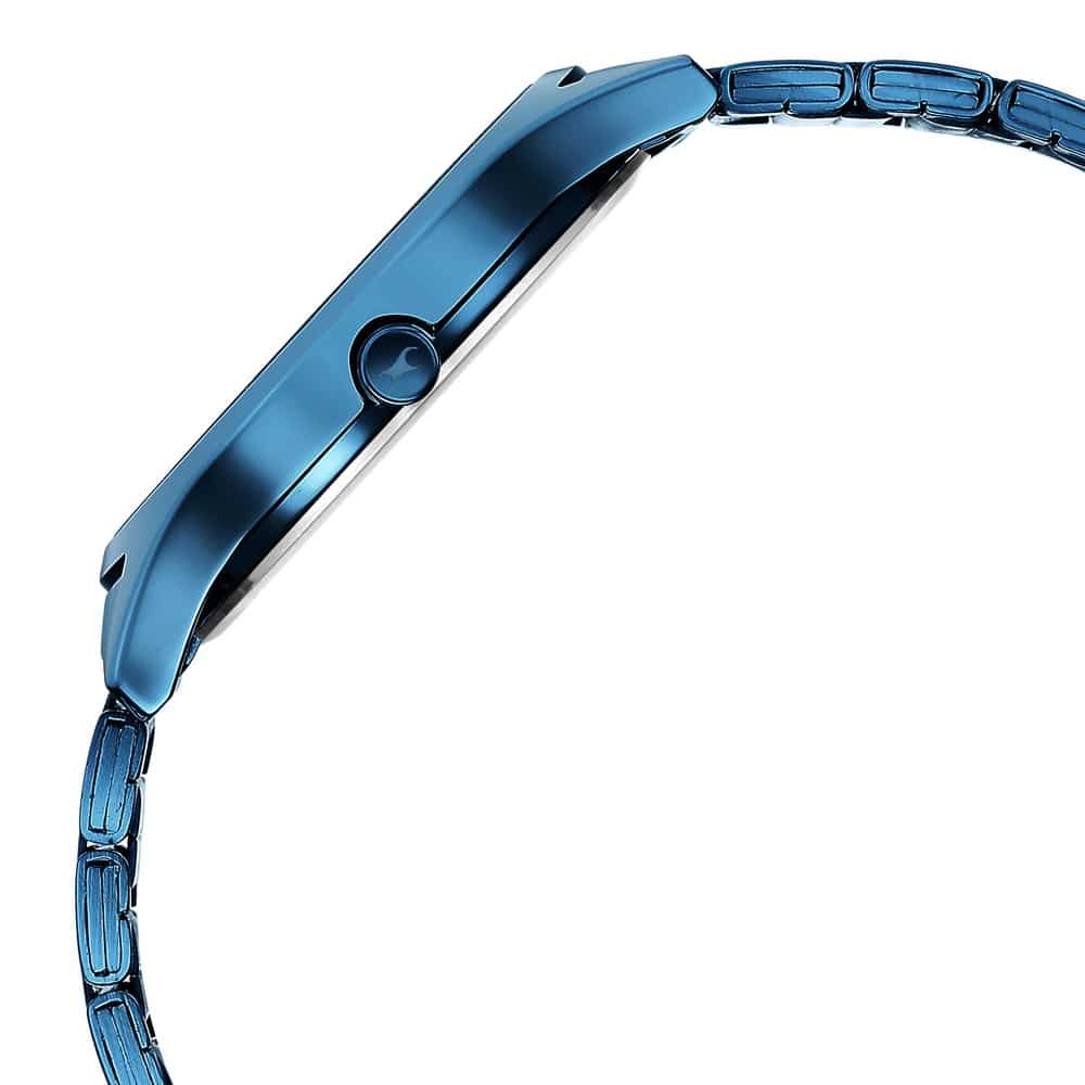NR3184QM01 STYLE UP BLUE DIAL STAINLESS STEEL STRAP WATCH - Kamal Watch Company