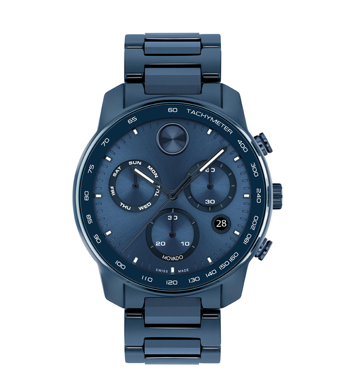 Large movado bold chronograph discount