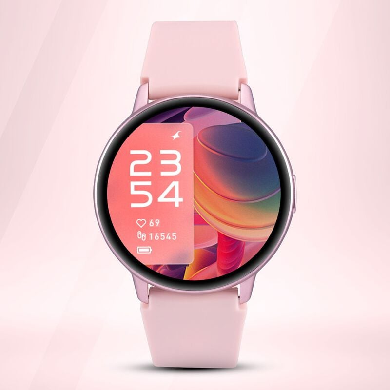 38074AP03 Fastrack Reflex Play: Compact Health & Fitness Smartwatch