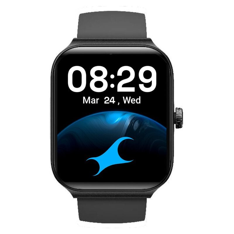 38095PP10 Fastrack Reflex Horizon Black: UltraVU Curve Display & Alexa-Enabled Smartwatch