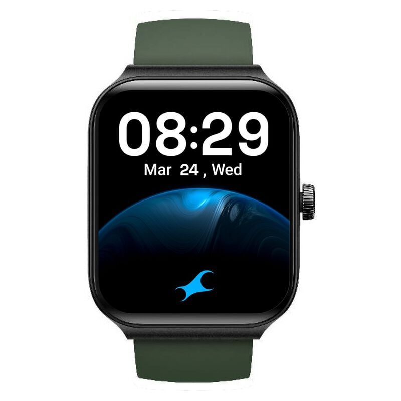 38095PP12 Fastrack Reflex Horizon Green: UltraVU Curve Display & Alexa-Enabled Smartwatch