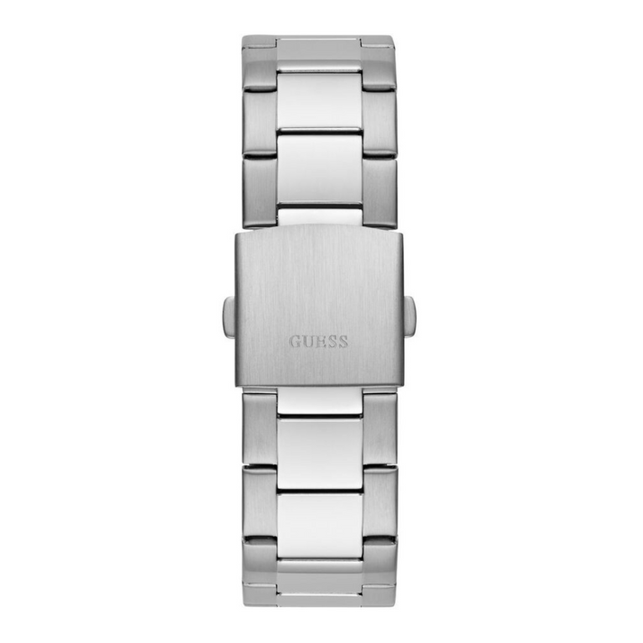 Guess Men's Wristwatch Zen Stainless Steel Silver GW0707G1