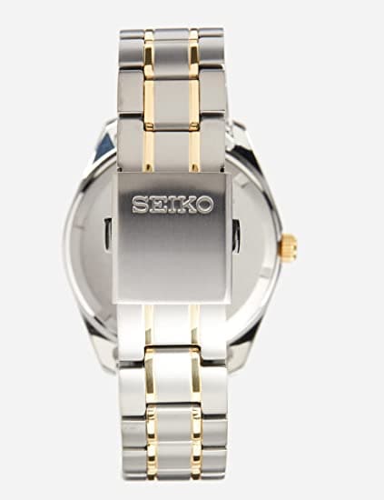 Seiko Men's Analog Quartz Watch with Stainless Steel Strap SUR377P1 - Kamal Watch Company