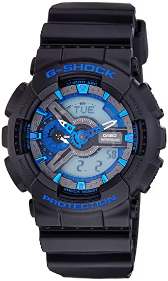 Ga 110 G Shock Blue Color Watch G Shock GA 110 NL 2AJF Neon Navy