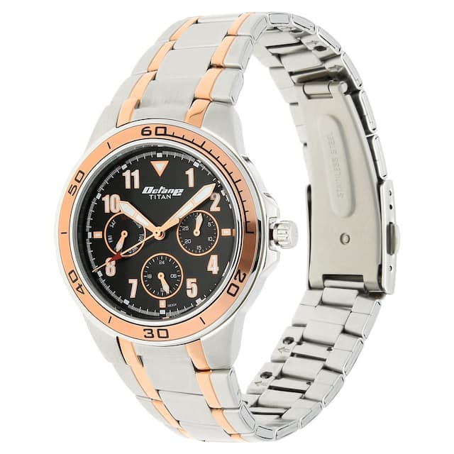 Octane White Dial Silver Stainless Steel Strap Watch NR90039KM02 - Kamal Watch Company