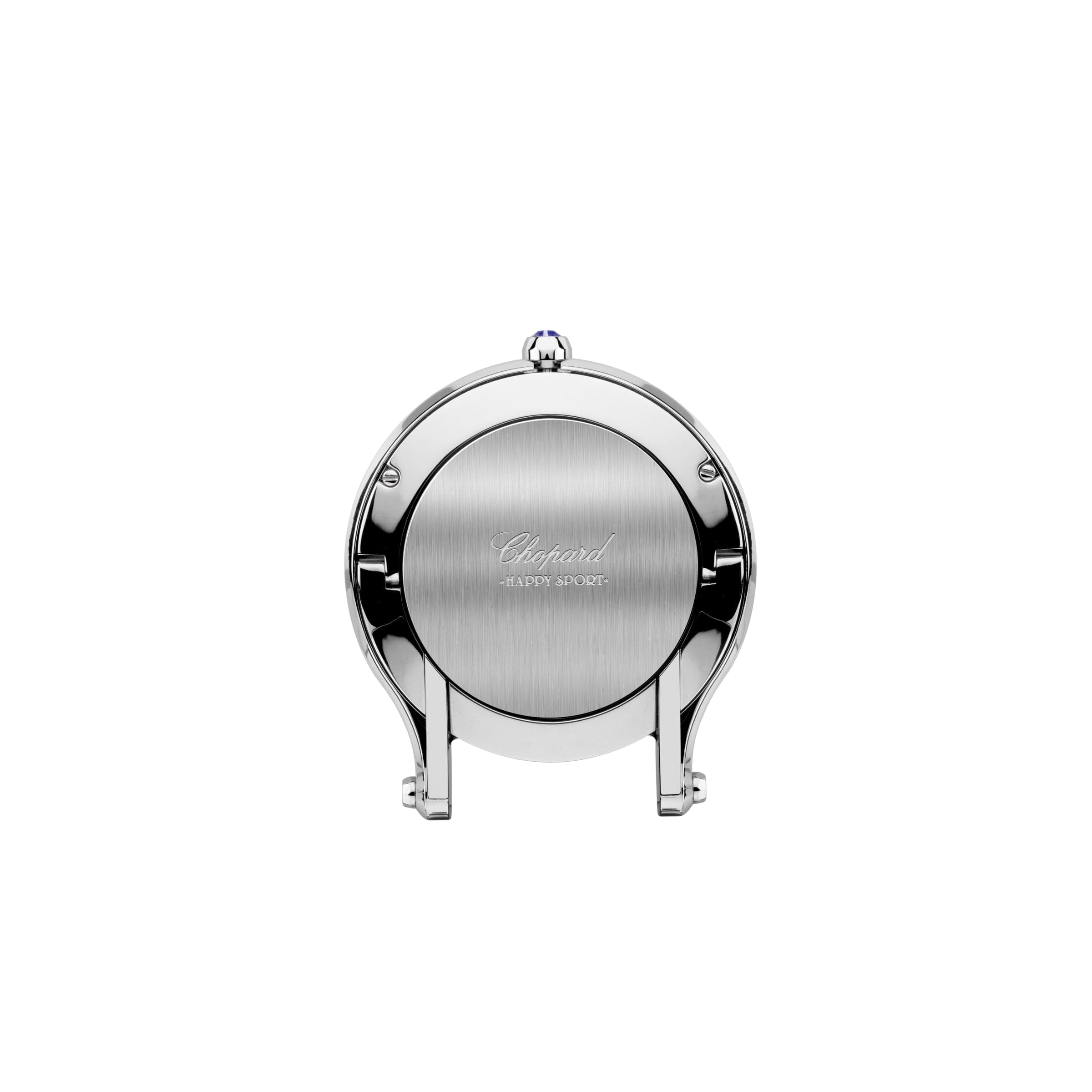 HAPPY SPORT TABLE CLOCK STAINLESS STEEL - Kamal Watch Company