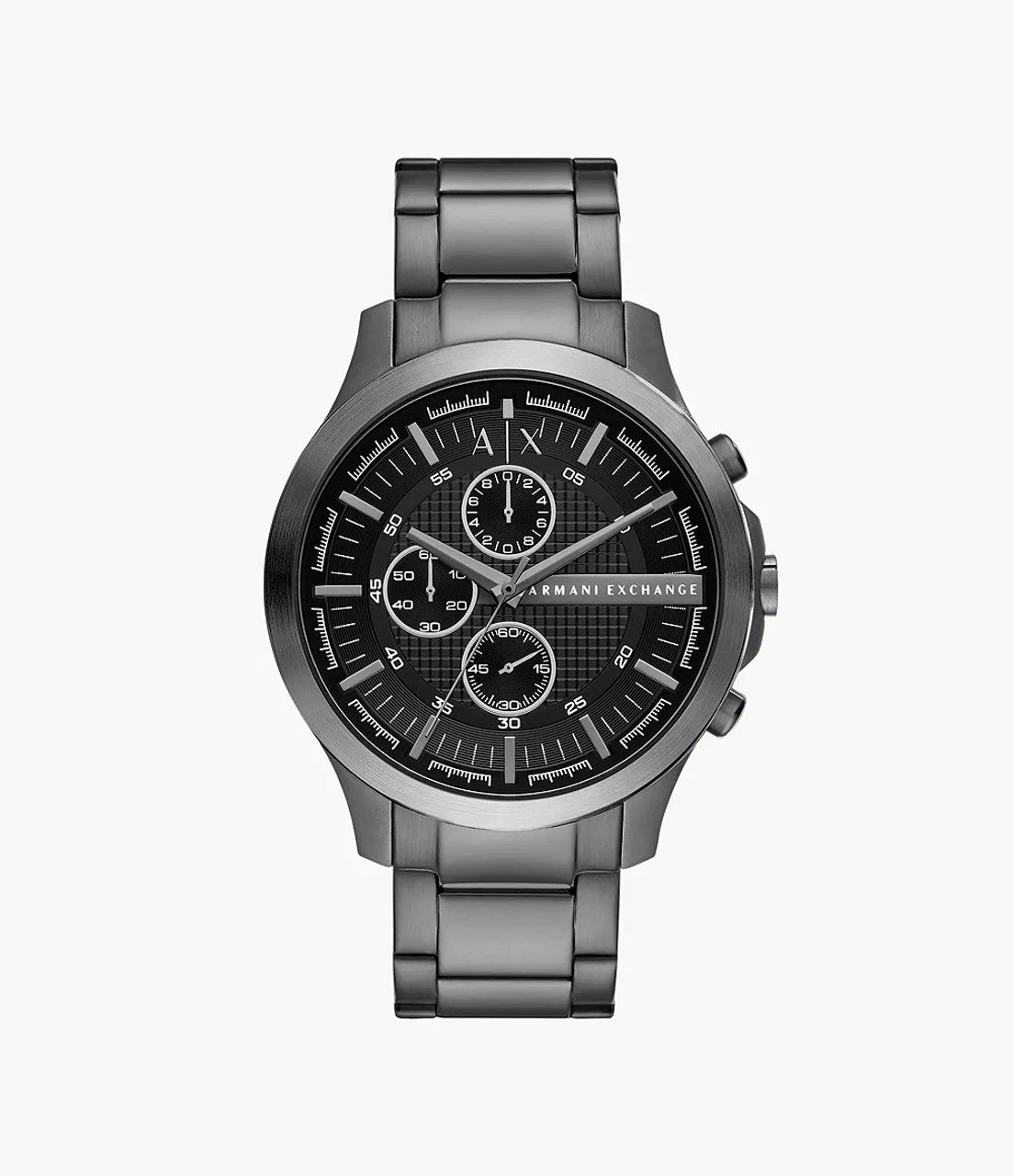 Armani Exchange Chronograph Gunmetal Stainless Steel Watch-AX2454I