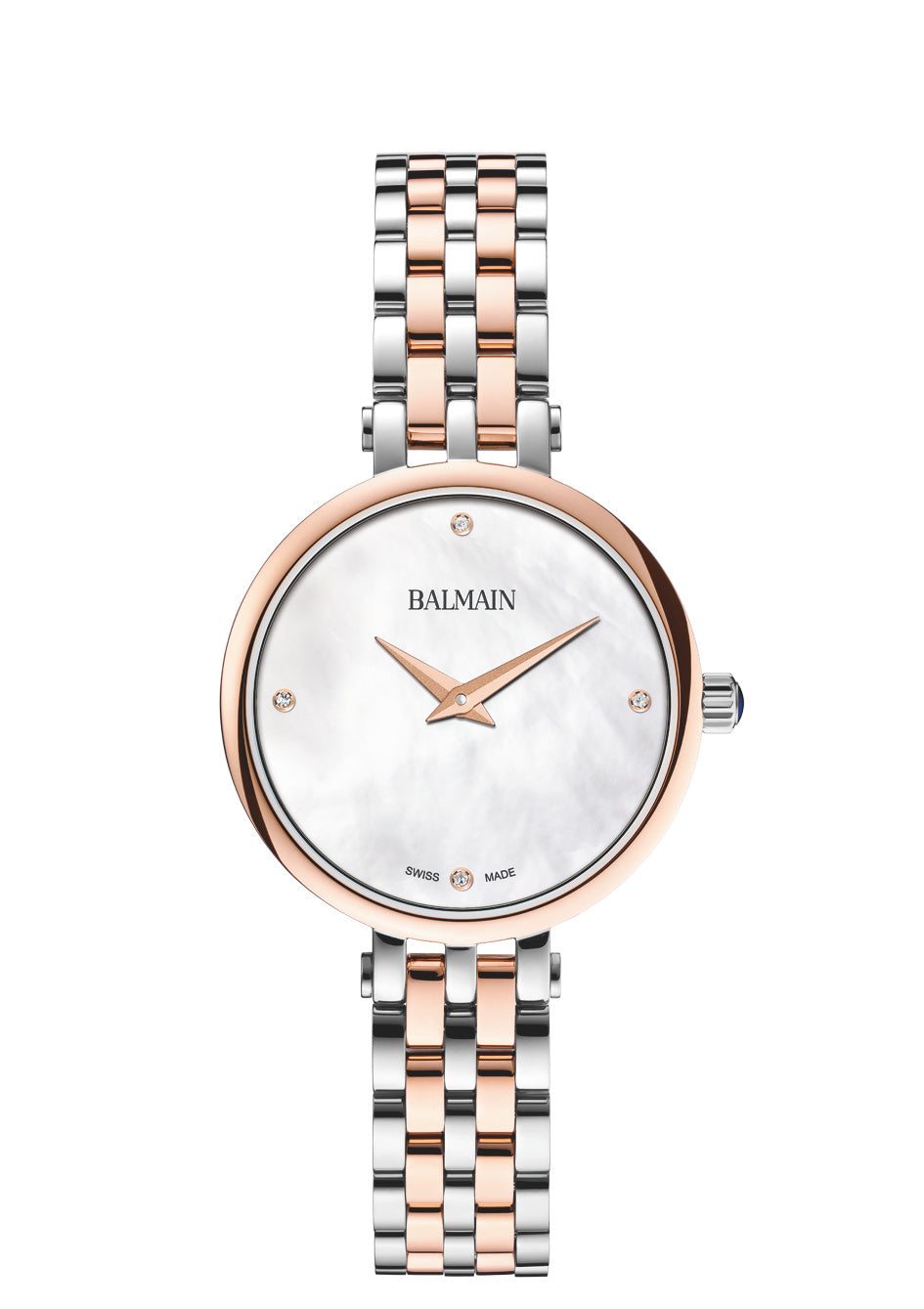 Balmain Sedirea White Mop Dial Watch