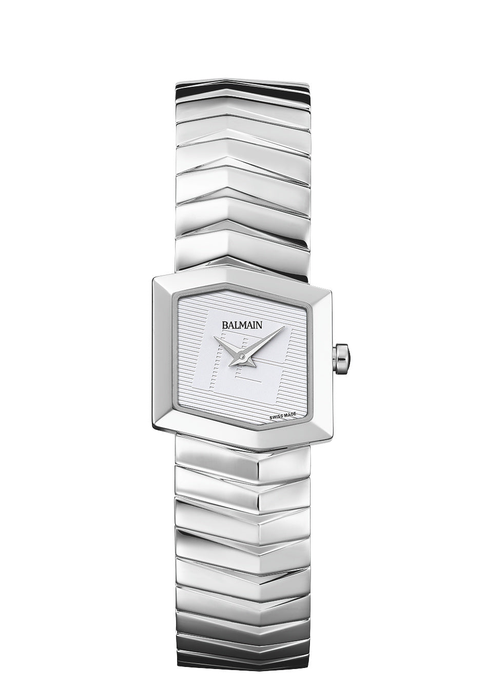 Balmain Taffetas Stainless Steel Grey Women Watch B46513328