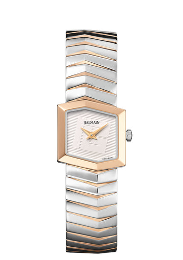 Balmain Taffetas Stainless Steel Two Tone Women Watch B46583328