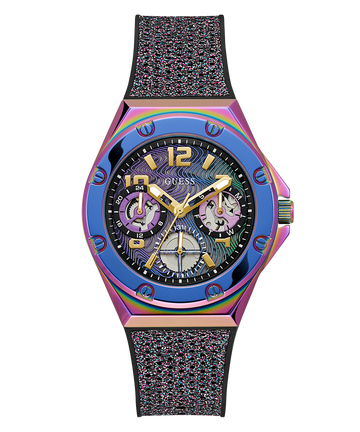 GUESS Ladies 2-Tone Iridescent Multi-function Watch-GW0620L4