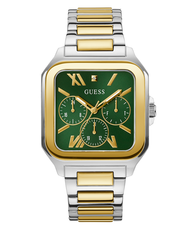 Guess men's two tone watch sales