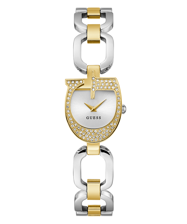 GUESS Ladies 2-Tone Gold Tone Analog Watch