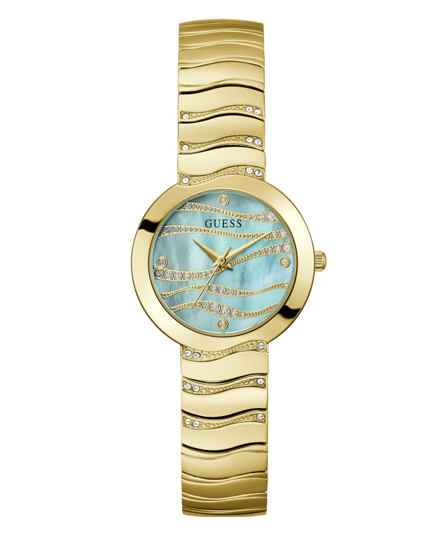 GUESS Ladies Gold Tone Analog Watch