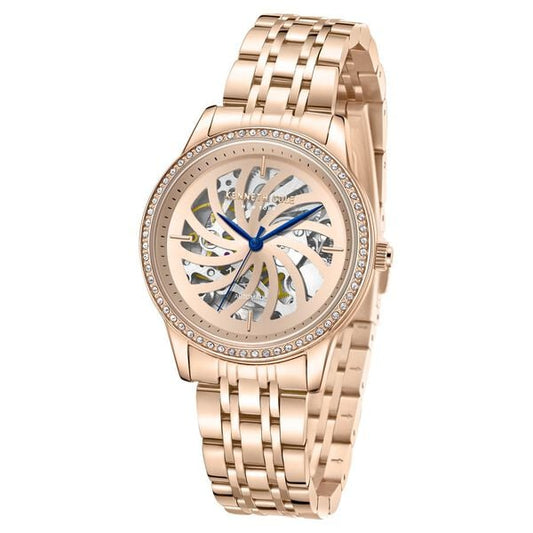 Kenneth Cole Automatic Analog Rose Gold dial Metal Strap Watch for Women