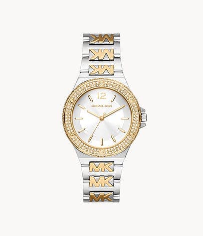 Michael Kors Lennox 37 mm Multicolour Dial Stainless Steel Analog Watch for Women - MK7338I - Kamal Watch Company
