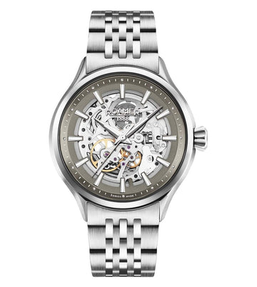 Roamer 101663 41 55 10N Competence Skeleton III Watch for Men