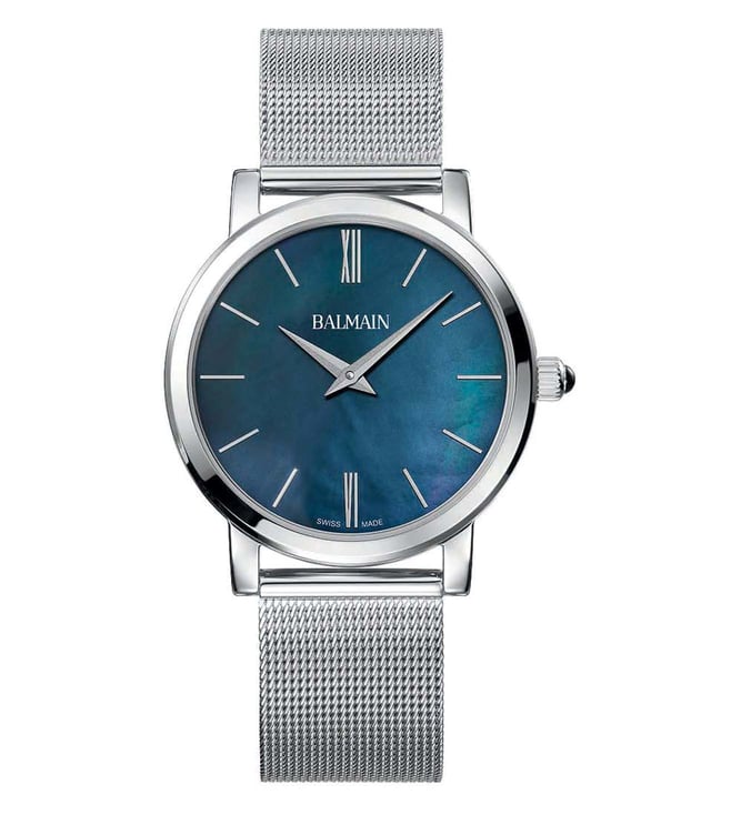 Balmain Elegance Chic M Blue Mop Dial Women Watch