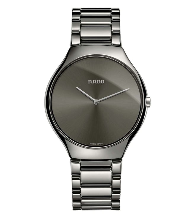 Rado True Thinline Grey Dial Ceramic R27955122 Watch