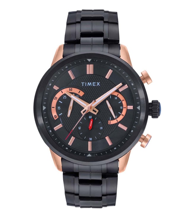 TIMEX TWEG18601 E-Class Chronograph Watch for Men