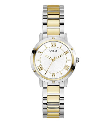 GUESS Analog White Dial Women's Watch GW0404L2