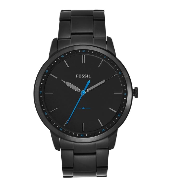Fossil Minimalist 3H Black Dial Men'S Watch