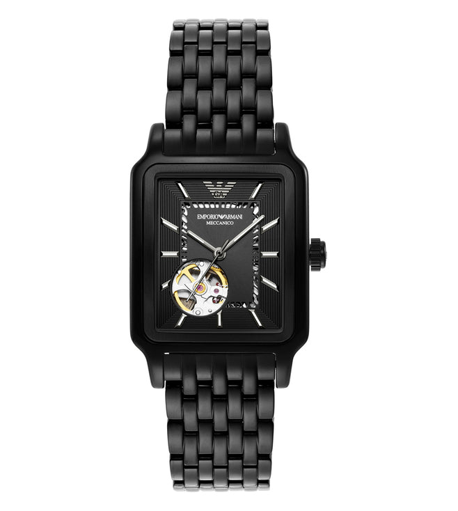 Armani rectangular men's watch deals