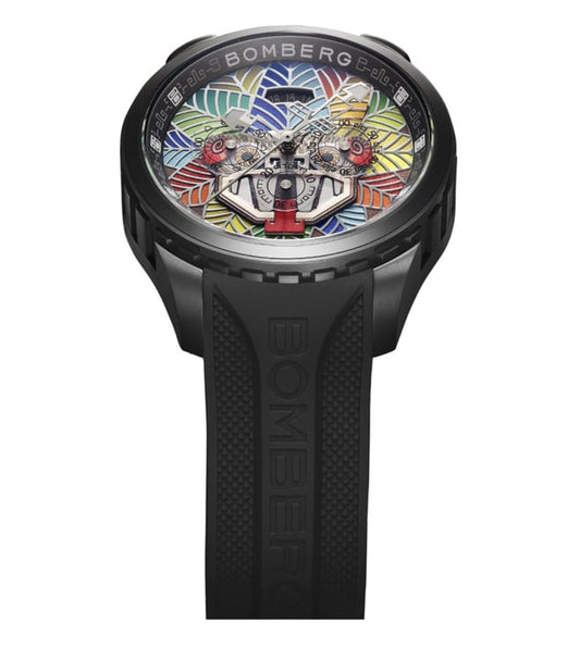 BOMBERG BS45CHPBA.QUETZ-2.11 BOLT-68 HERITAGE Chronograph Watch for Men