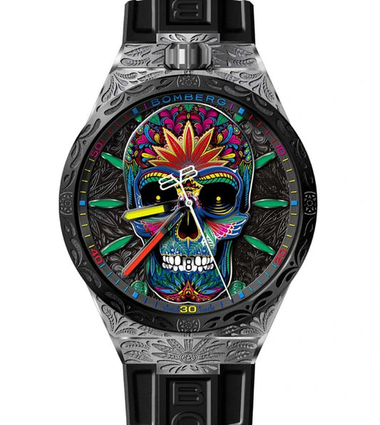 BOMBERG BF43H3SP.07-4.12 BOLT-68 NEO Skull Watch for Men