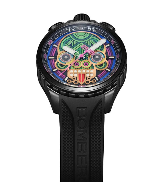 BOMBERG BS45CHPBA.MAYA-5.12 BOLT-68 Heritage Maya Chronograph Watch for Men
