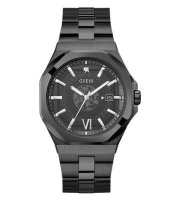 GUESS EMPEROR Men Black Round Dial Analog Watch - GW0573G3