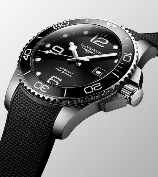 Longines Hydro Conquest Black Dial Automatic Men'S Watch