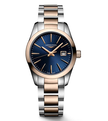 Longines Conquest Classic Quartz Blue Dial Women'S Watch