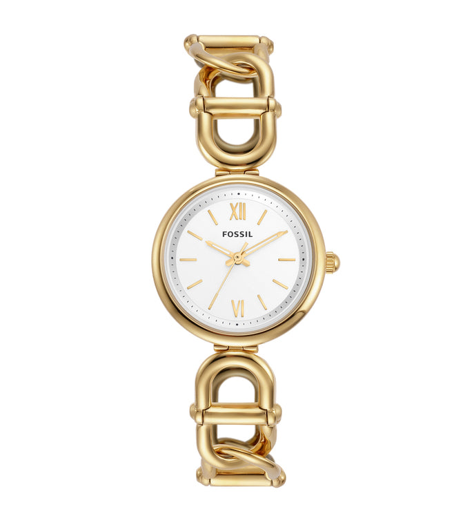 Carlie Three-Hand Gold-Tone Stainless Steel Watch