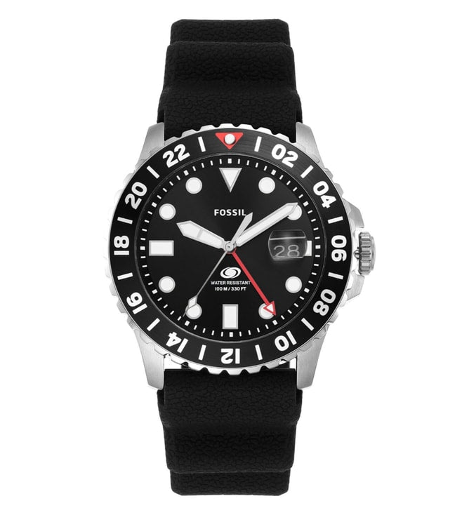 Analog Watch Fossil Waterproof Watch Fossil Blue Dive FS6033 Men