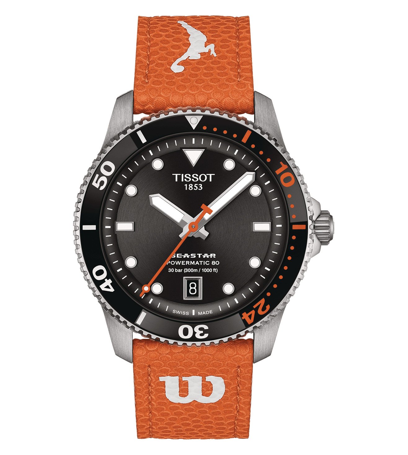Tissot T1208071705100 Seastar Wilson WNBA Watch With Interchangeable S