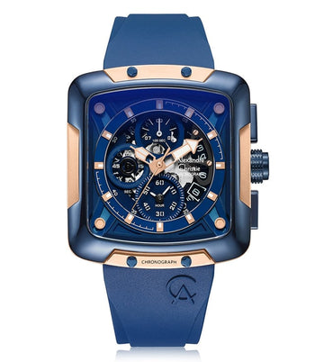 ALEXANDRE CHRISTIE 3039GCRURBU Chrono Watch for Men