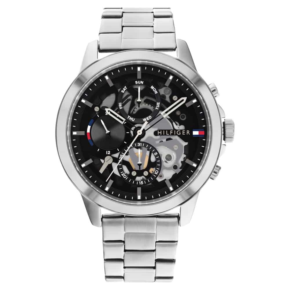 Tommy Hilfiger Men Black Dial Analog Watch TH1710477 - Kamal Watch Company