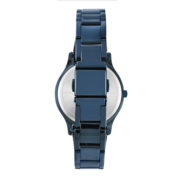 Timex Women Blue Round Multifunction Dial Watch- TW000Q819