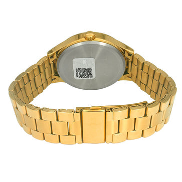 Timex Men Analog Silver Round Brass Dial Watch- TWEG18421
