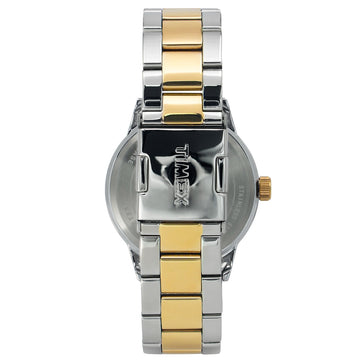 Timex Men Multifunction Beige Round Brass Dial Watch- TWEG19906