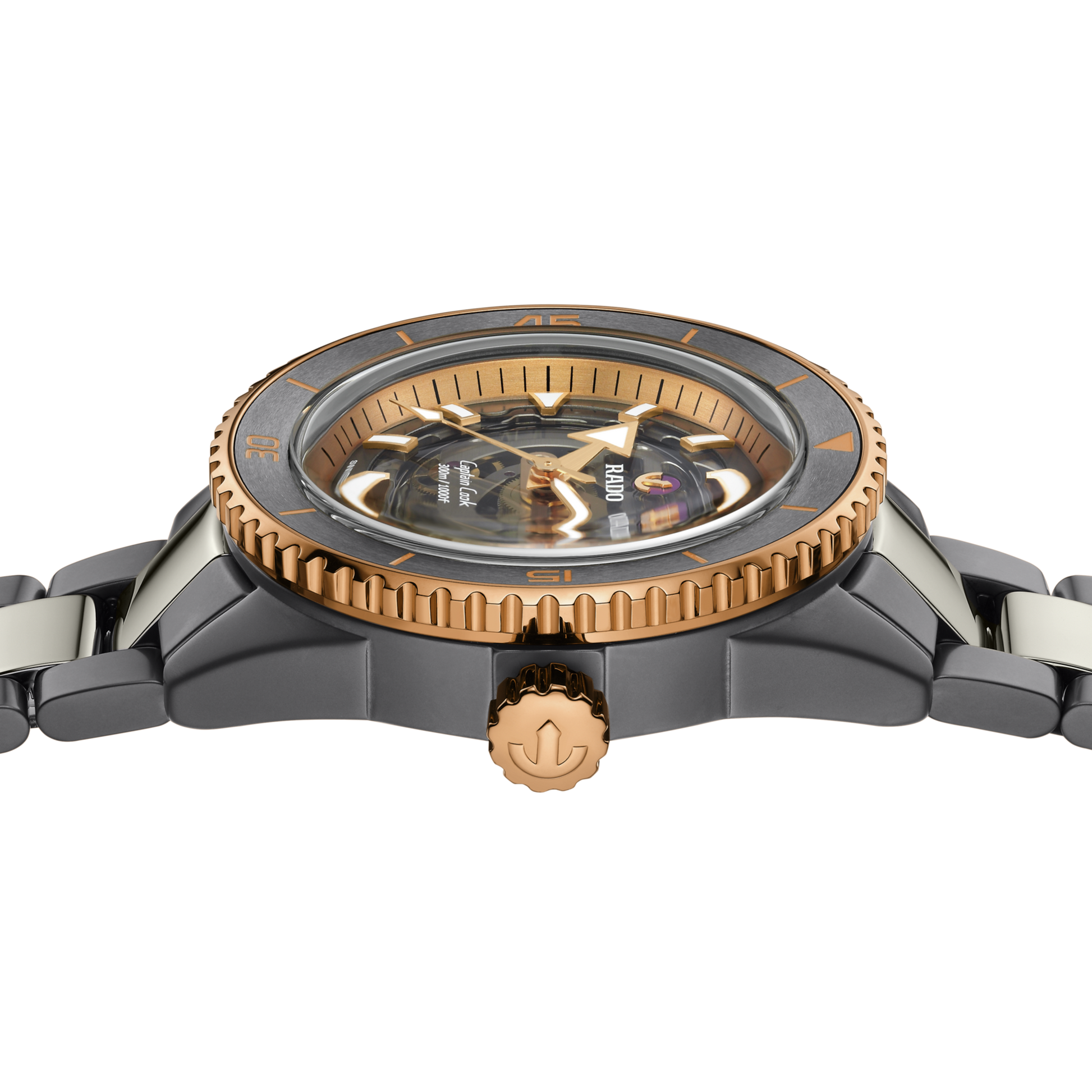 Captain Cook High-Tech Ceramic Skeleton R32148162 - Kamal Watch Company