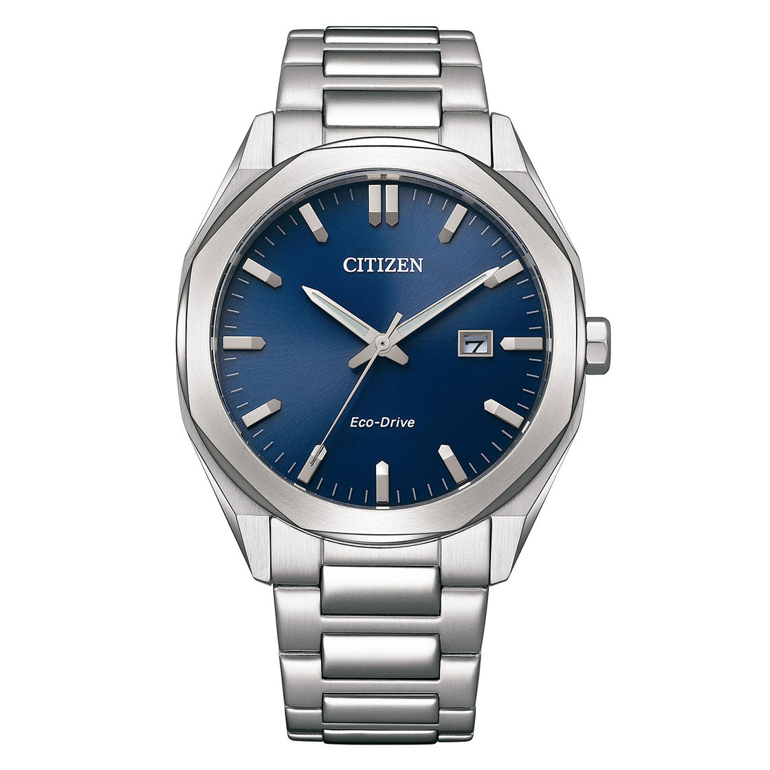 CITIZEN ECO-DRIVE GENTS WATCH DARK BLUE DIAL BM7600-81L