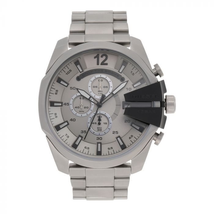 Diesel Men'S Mega Chief Chronograph Stainless Steel Watch Dz4501I
