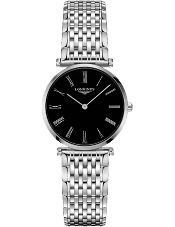 Longines La Grande Classique De Quartz Black Dial Women'S Watch