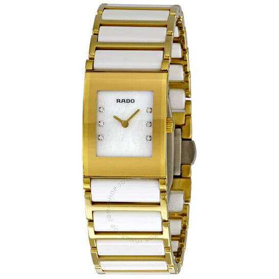 RADOIntegral Jubilee White Ceramic Ladies Watch