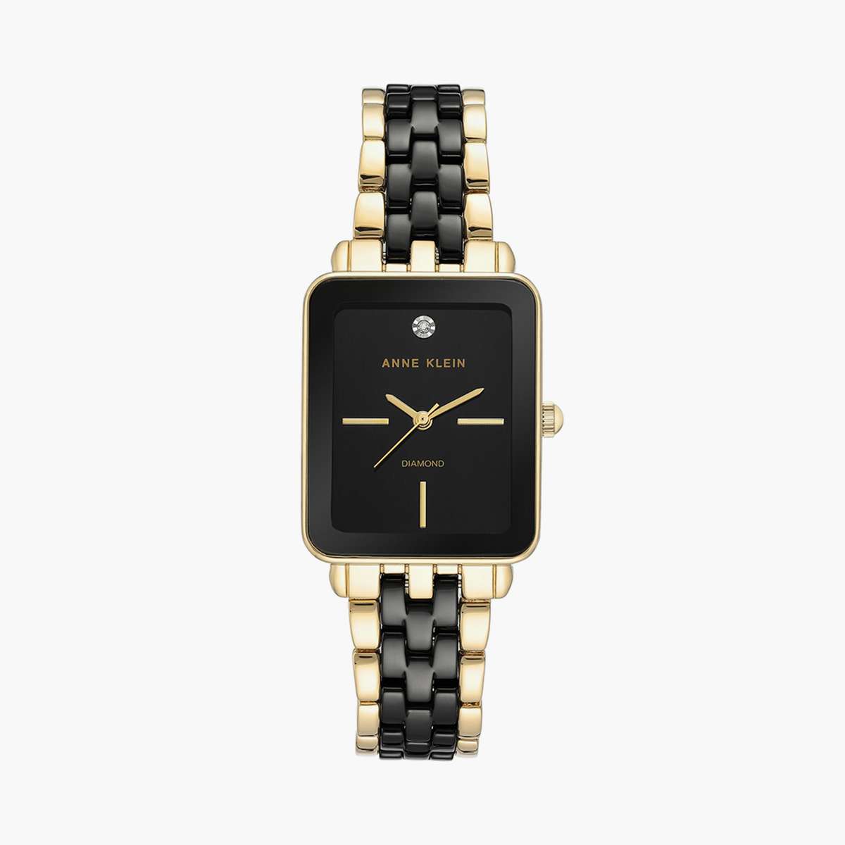 ANNE KLEIN Women Ceramic Water Resistant Analog Watch NDAK3668BKGB