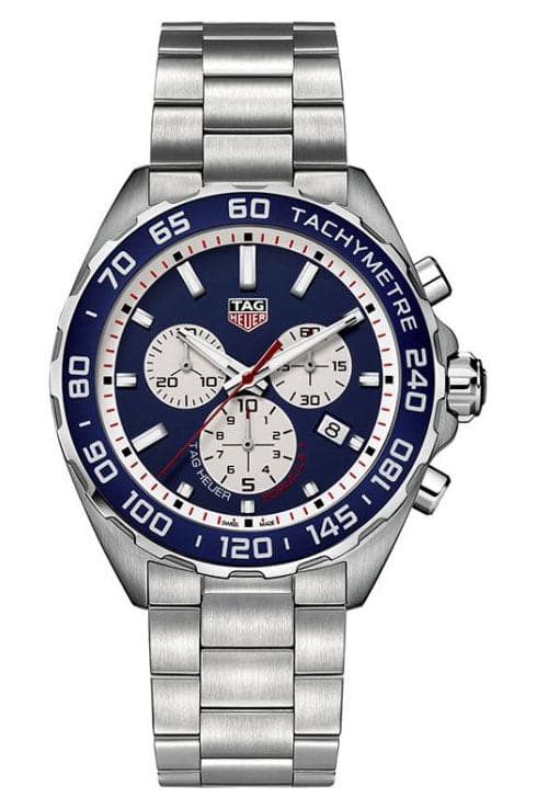 Tag heuer tachymeter best sale blue